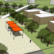 Mehrfamilienhaus, Villa, Kindergarten, Schule, modern, Architektur